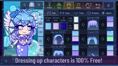 Capturas de pantalla de Gacha Club