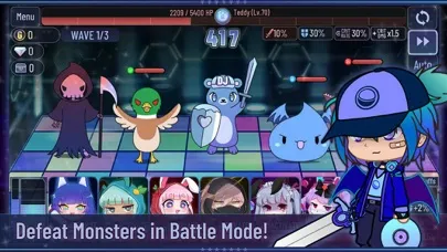 Capturas de pantalla de Gacha Club