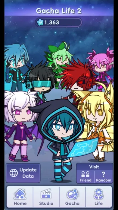 Скриншоты Gacha Life 2