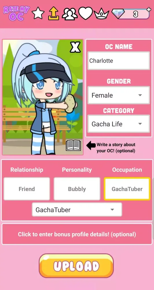 Rate My OC スクリーンショット