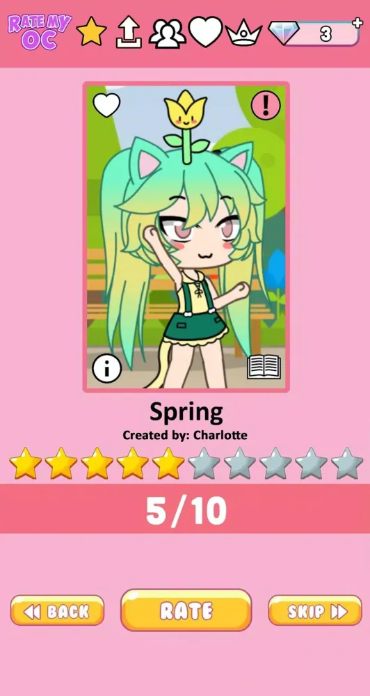 Rate My OC スクリーンショット