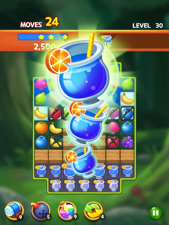 Capturas de pantalla de Fruit Magic Match 3 Puzzle iPad 