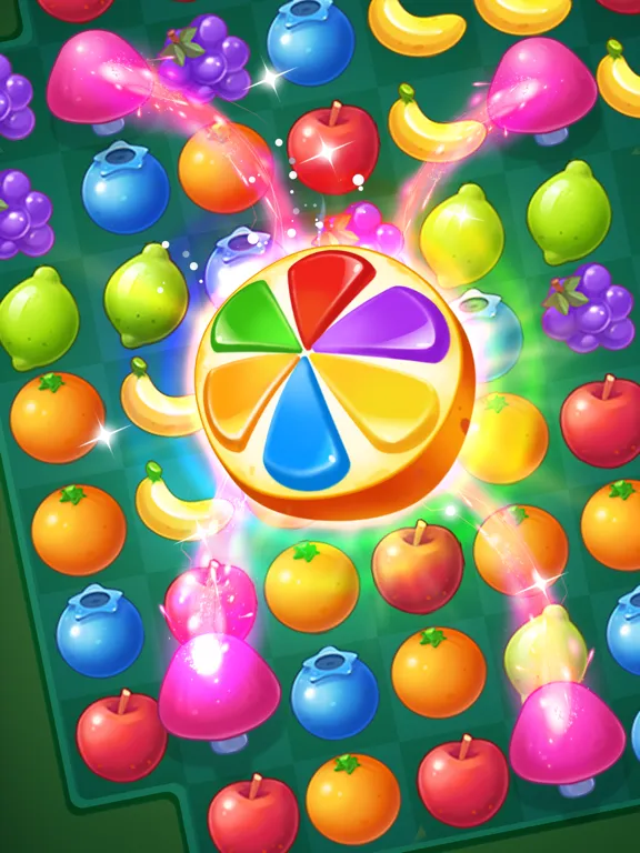 Capturas de pantalla de Fruit Magic Match 3 Puzzle iPad 