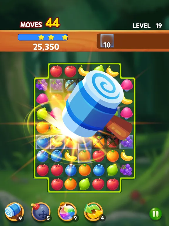 Capturas de pantalla de Fruit Magic Match 3 Puzzle iPad 