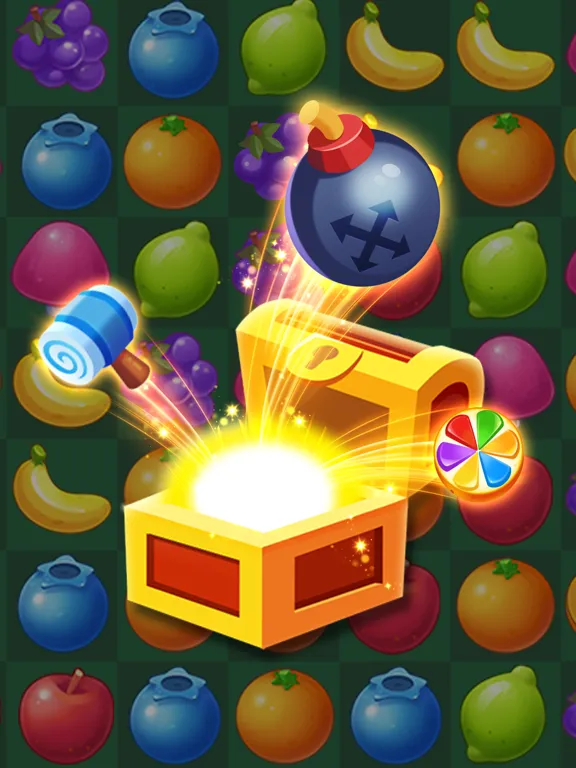 Capturas de pantalla de Fruit Magic Match 3 Puzzle iPad 