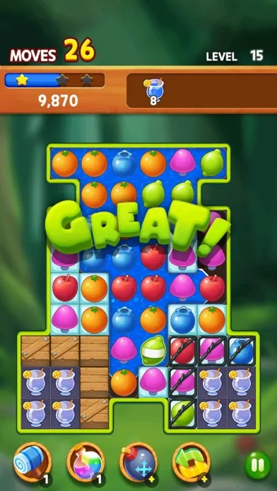 Capturas de pantalla de Fruit Magic Match 3 Puzzle