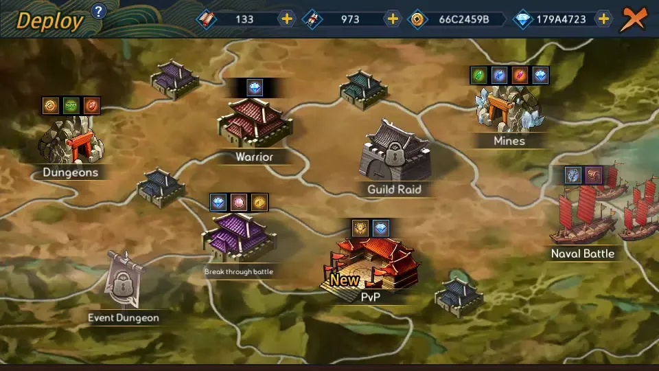 Screenshot di Idle Three Kingdoms