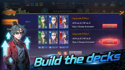Captures d'écran de Idle three Kingdoms : Card RPG