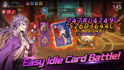 Captures d'écran de Idle three Kingdoms : Card RPG