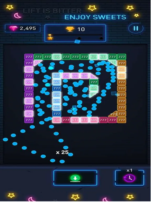 تصاویر Brick Breaker: SweetMonster iPad 