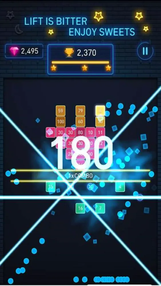 Capturas de pantalla de Brick Breaker: Neon Brick Ball