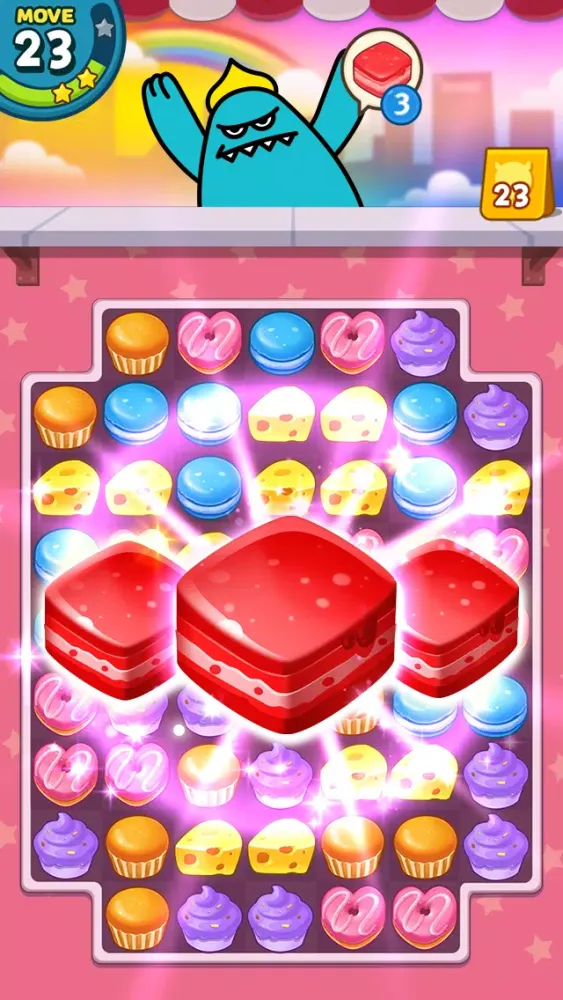 Sweet Monster Match3 Puzzle應用截圖
