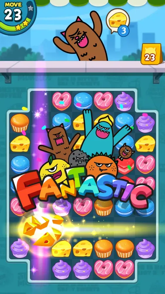 Sweet Monster Match3 Puzzle應用截圖