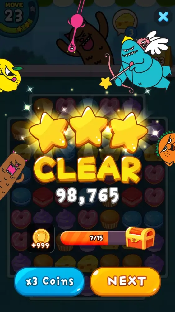 Sweet Monster Match3 Puzzle應用截圖