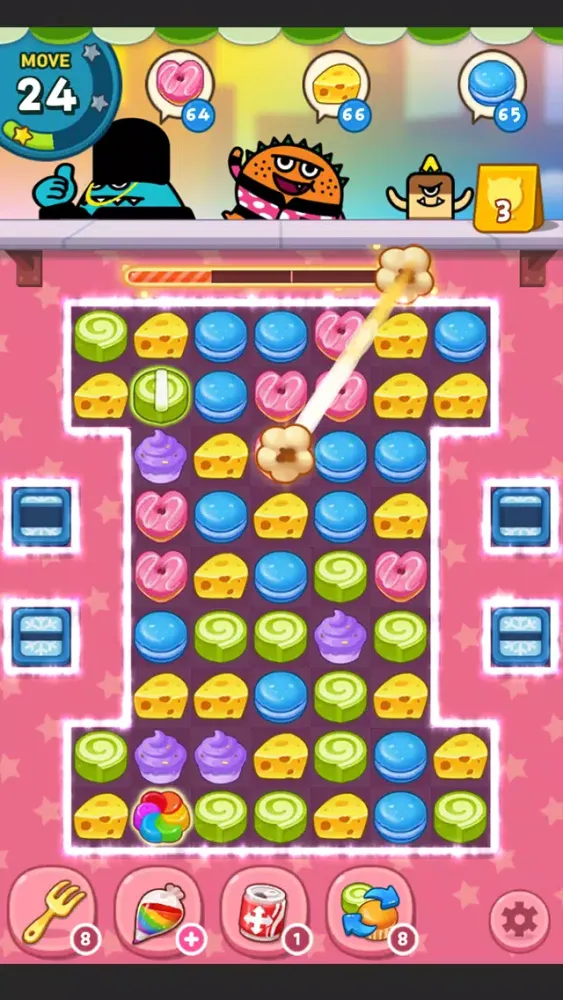 Sweet Monster Match3 Puzzle應用截圖