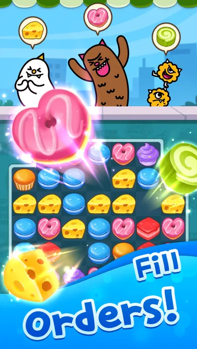صور Match 3 Puzzle: SweetMonster