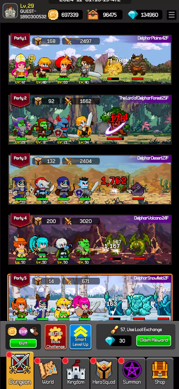 32 Heroes Screenshots