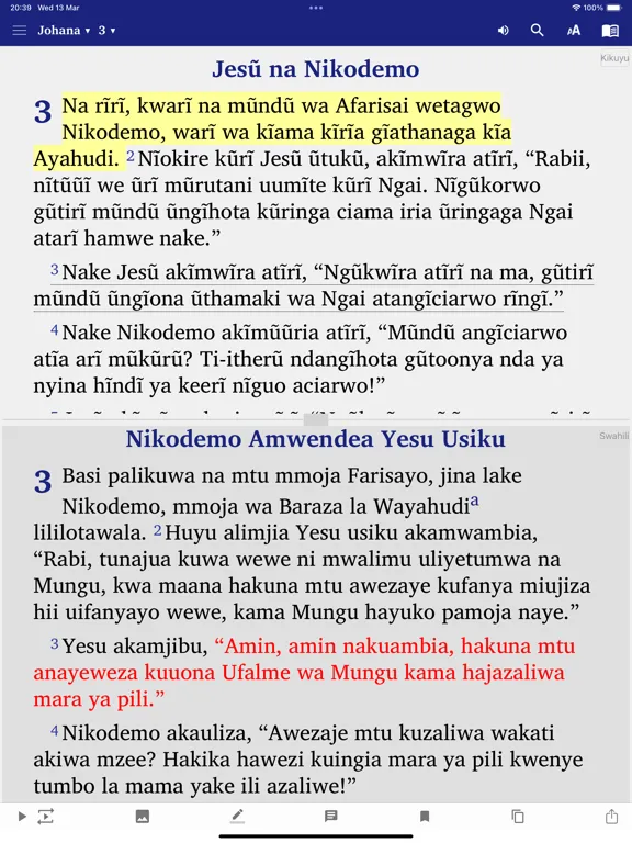 Kikuyu Swahili Luo iPad  Ekran Görüntüleri