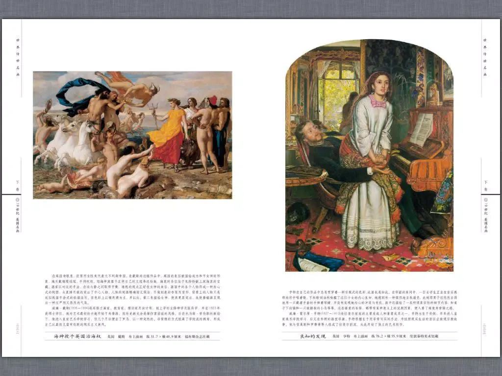 Screenshot di The world famous paintings is handed down seven roll iPad 