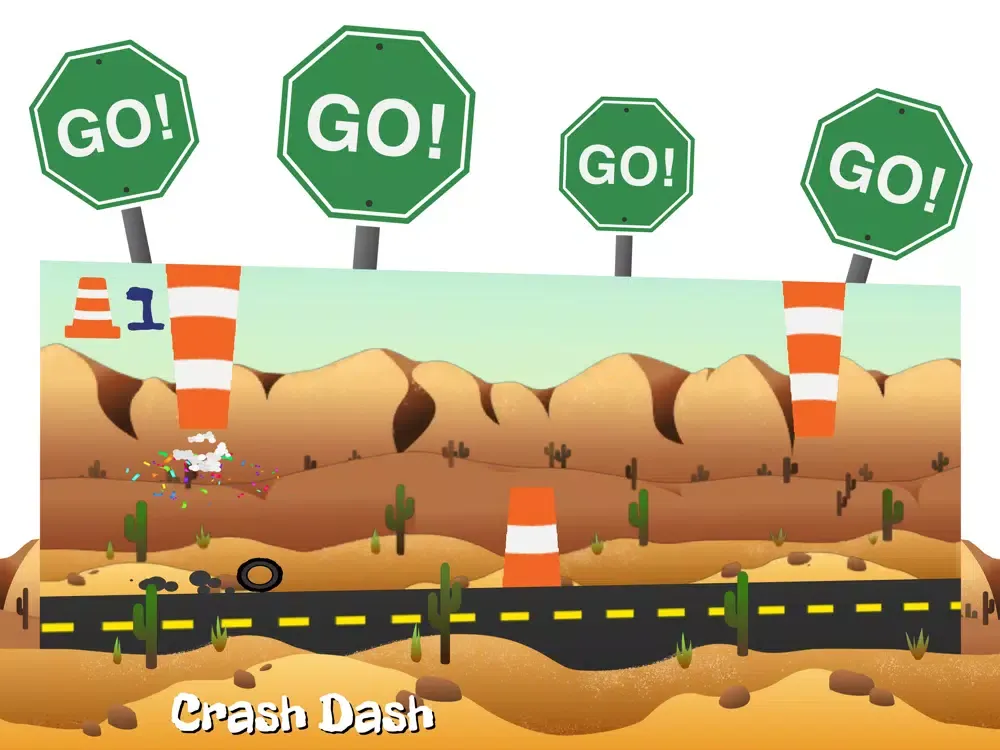 Captures d'écran de Crash Dash - Endless Runner iPad 