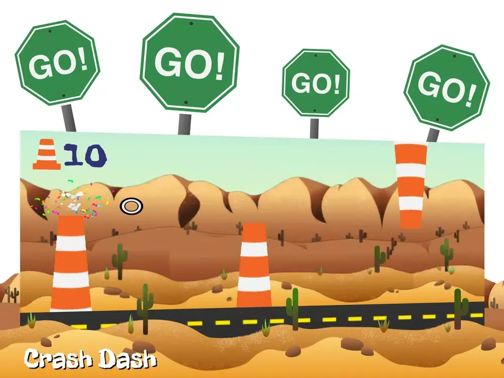 Captures d'écran de Crash Dash - Endless Runner iPad 