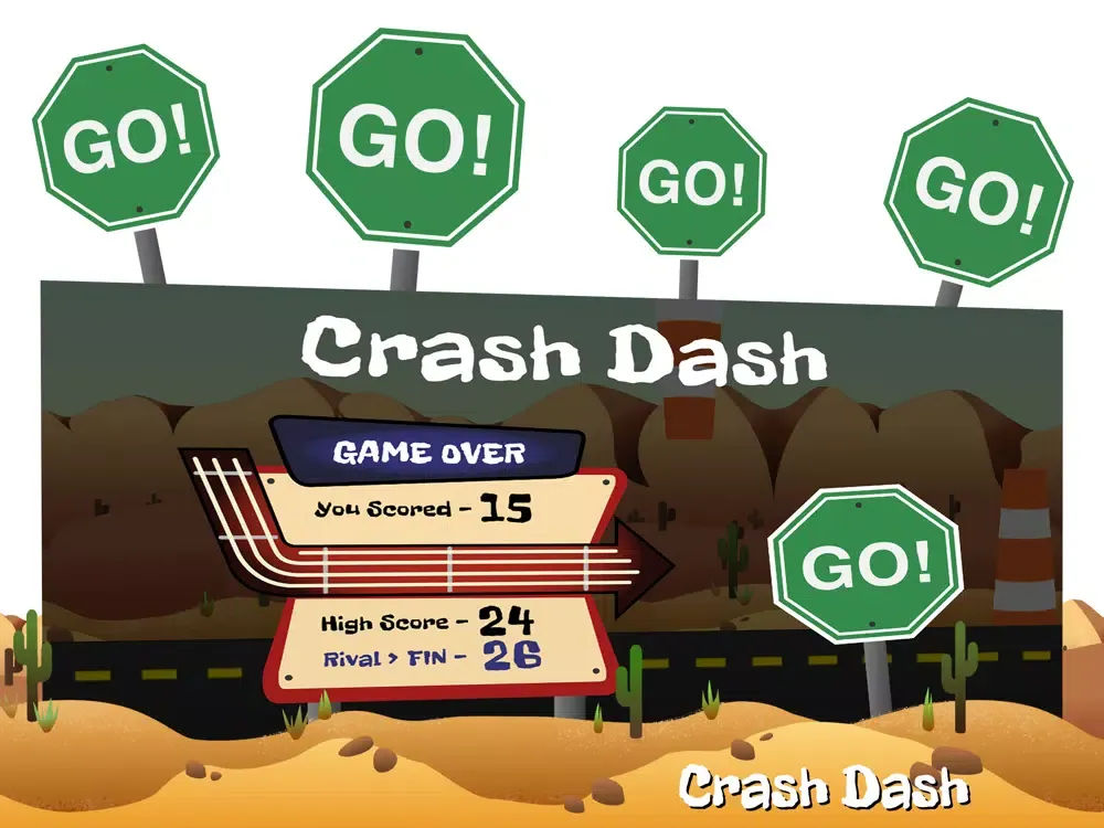 Captures d'écran de Crash Dash - Endless Runner iPad 
