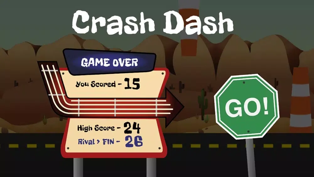 Captures d'écran de Crash Dash - Endless Runner