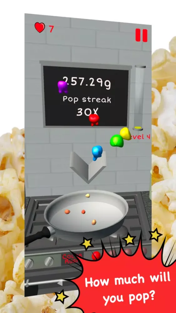 Corn Pop - Popcorn collector Screenshots