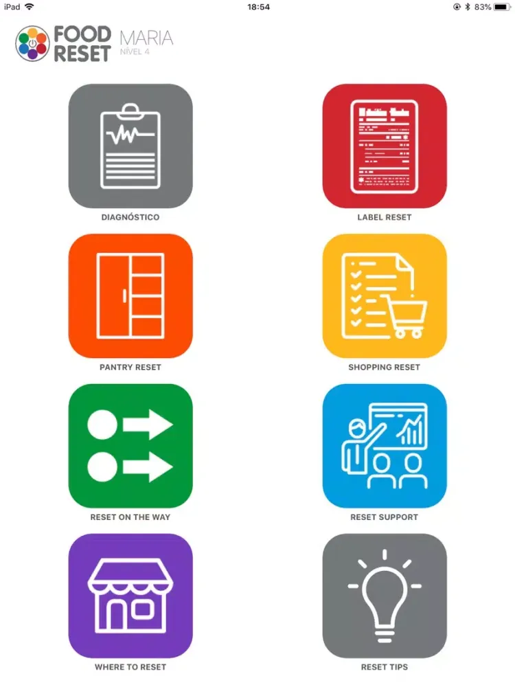 تصاویر Food Reset iPad 