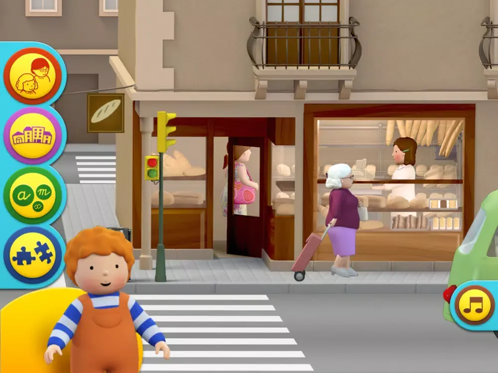 Capturas de tela do El Mundo de Teo - Learn and play with Teo iPad 