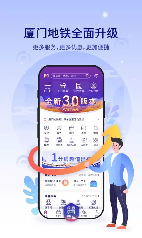 Capturas de pantalla de 厦门地铁