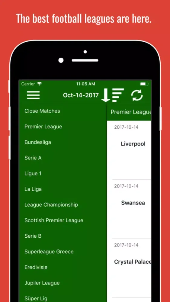 Live Scores Football - Leagues Screenshots