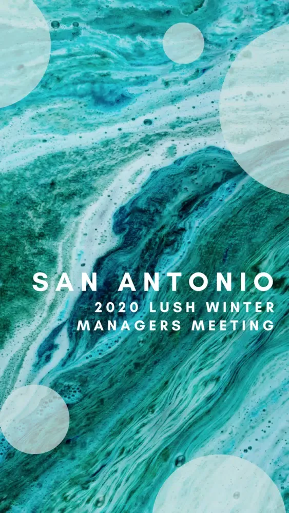 Ảnh chụp màn hình của Lush Manager Meetings