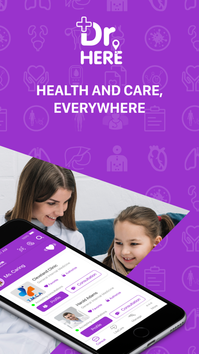 ภาพหน้าจอของ Dr. Here Online (Member APP)