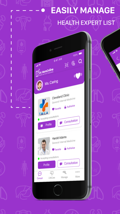 ภาพหน้าจอของ Dr. Here Online (Member APP)