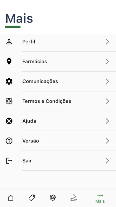 Capturas de tela do Farmácias Lusitana e Normal