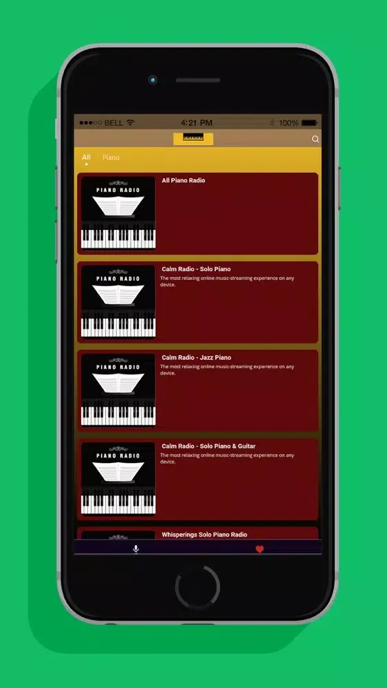 Solo Piano Radio Station App應用截圖