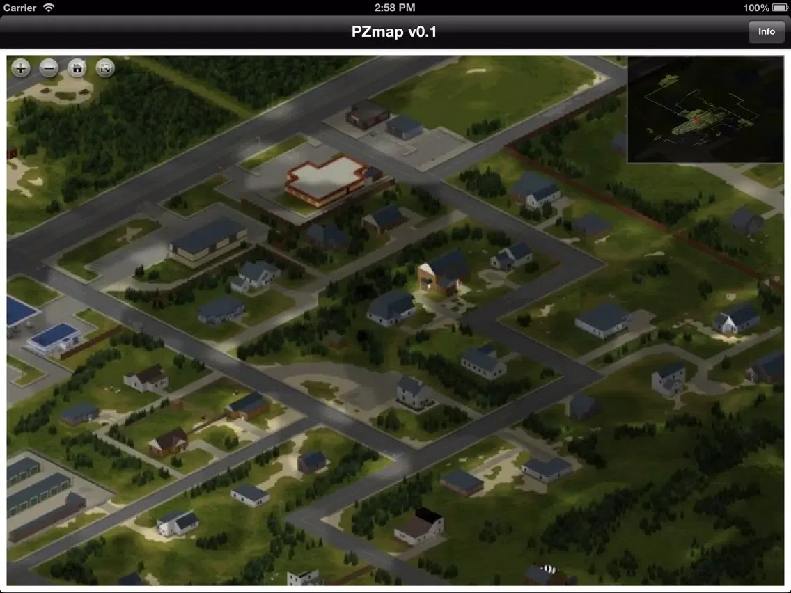 PZmap iPad  Screenshots