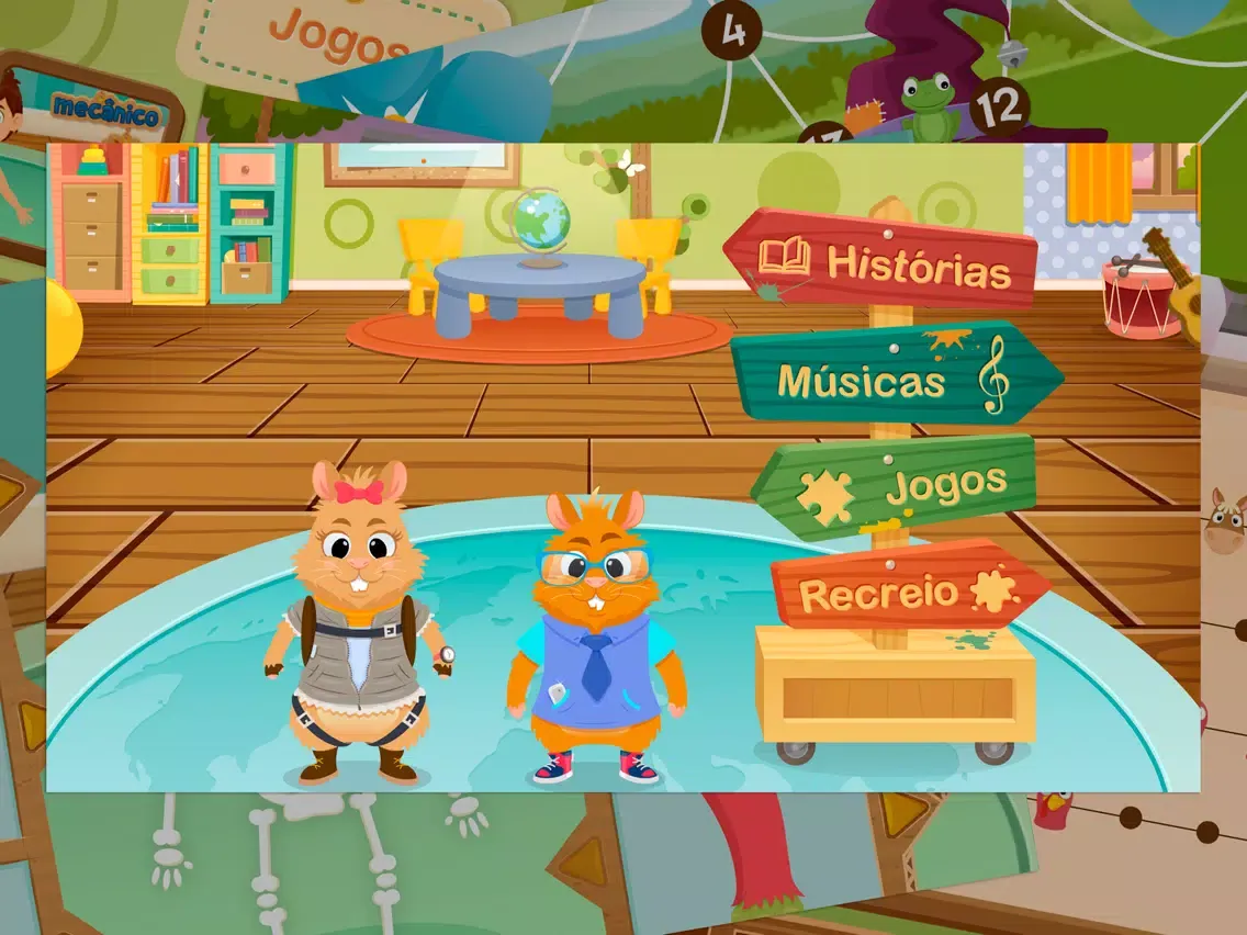 Скриншоты Bia e Kiko exploram o Mundo iPad 