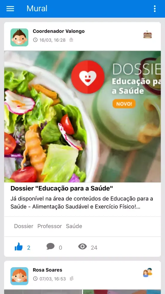 Tangkapan layar Valongo Mais Sucesso