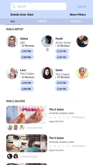 Lustre The Beauty Hub Ekran Görüntüleri