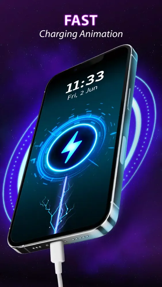 Battery Charger Animation Art Screenshots