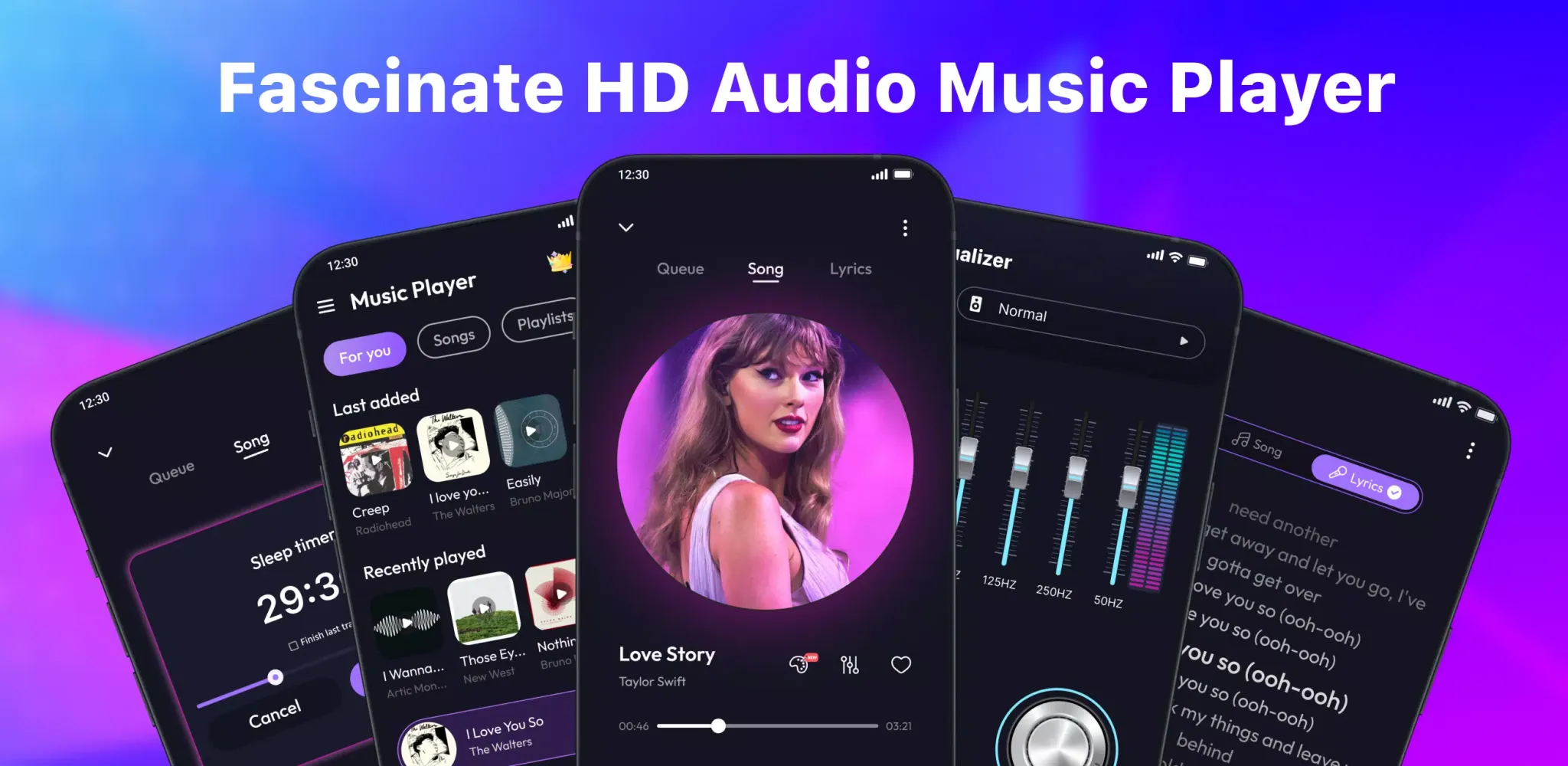 Offline Music Player - MP3 App 스크린샷
