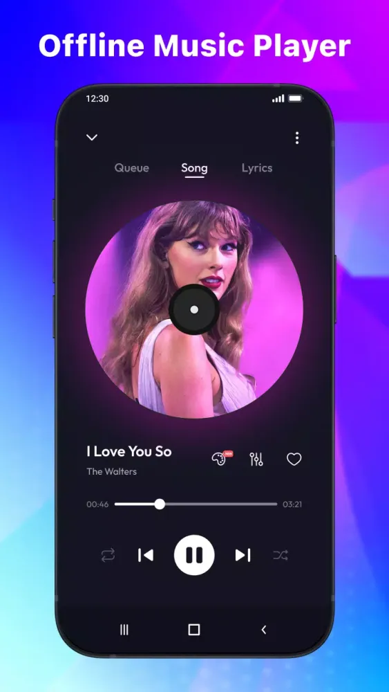 Offline Music Player - MP3 App 스크린샷