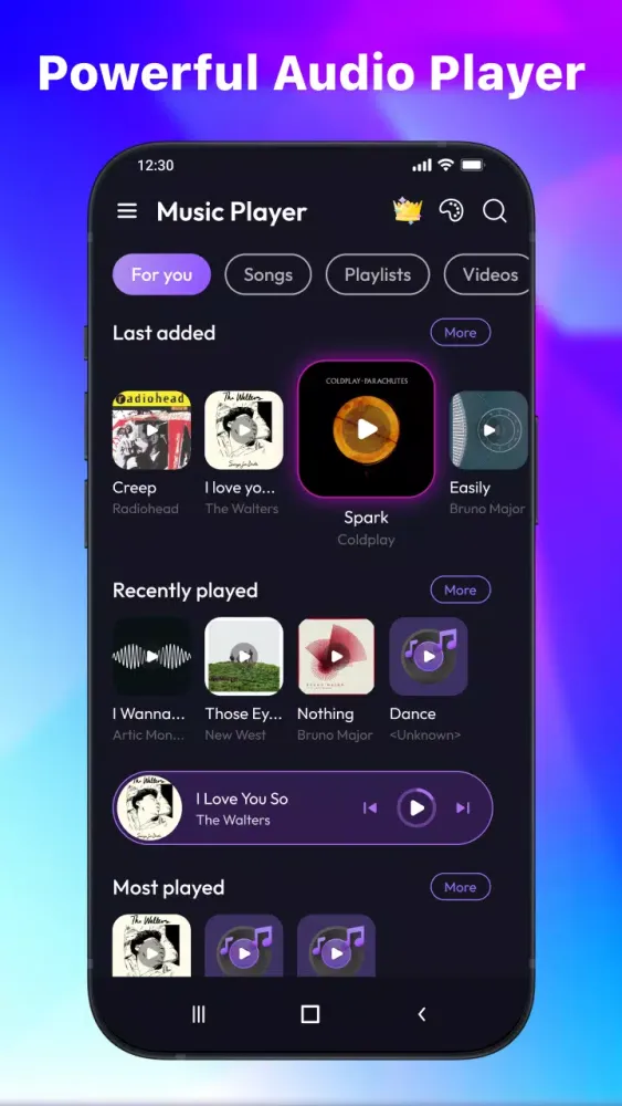 Offline Music Player - MP3 App 스크린샷