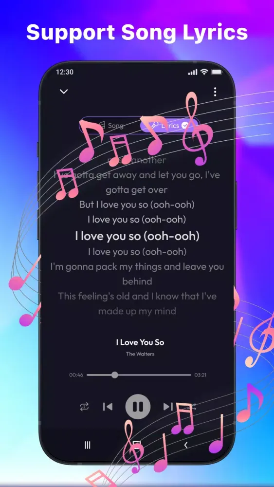 Offline Music Player - MP3 App 스크린샷