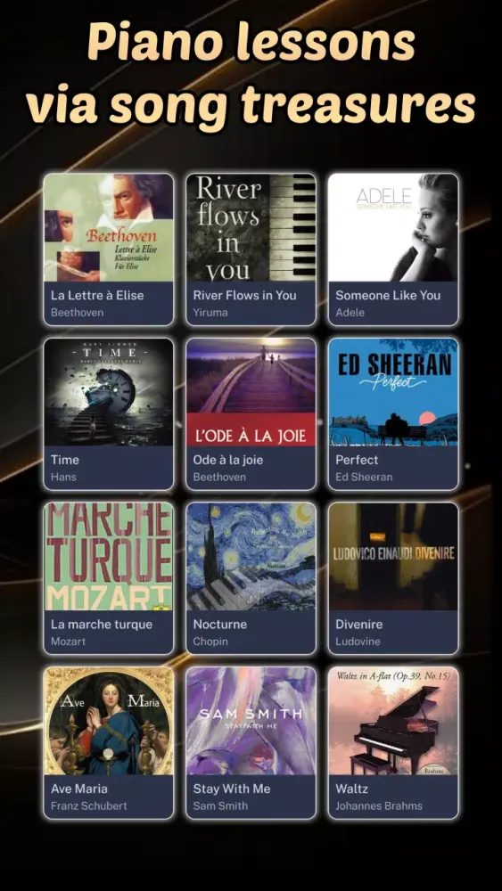 Learn Piano - Piano lessons Screenshots