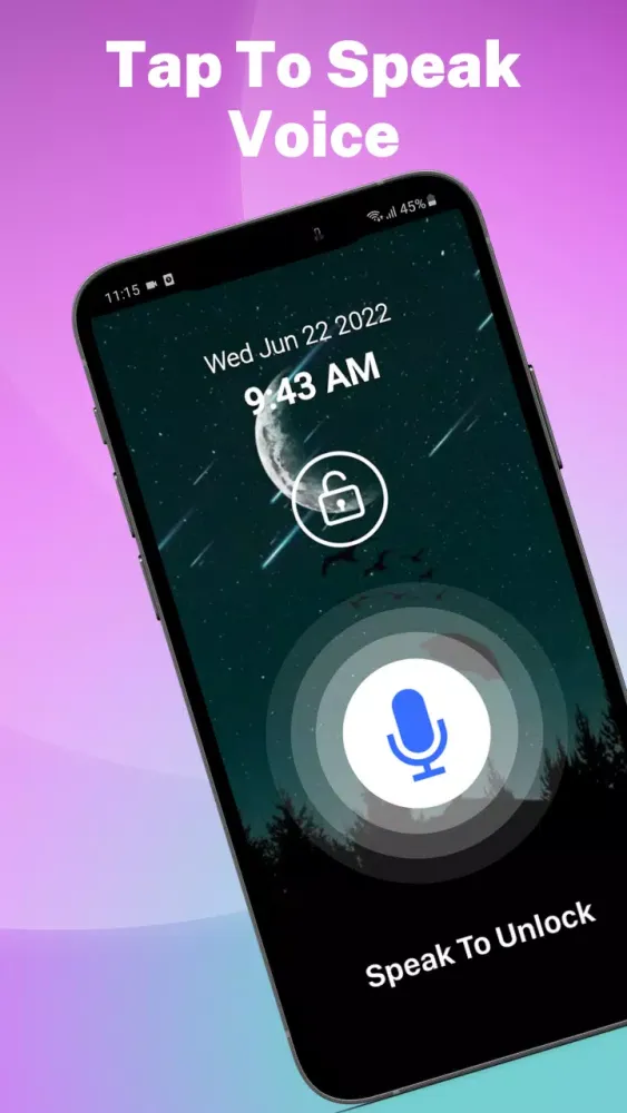 Voice Screen Lock Screenshots