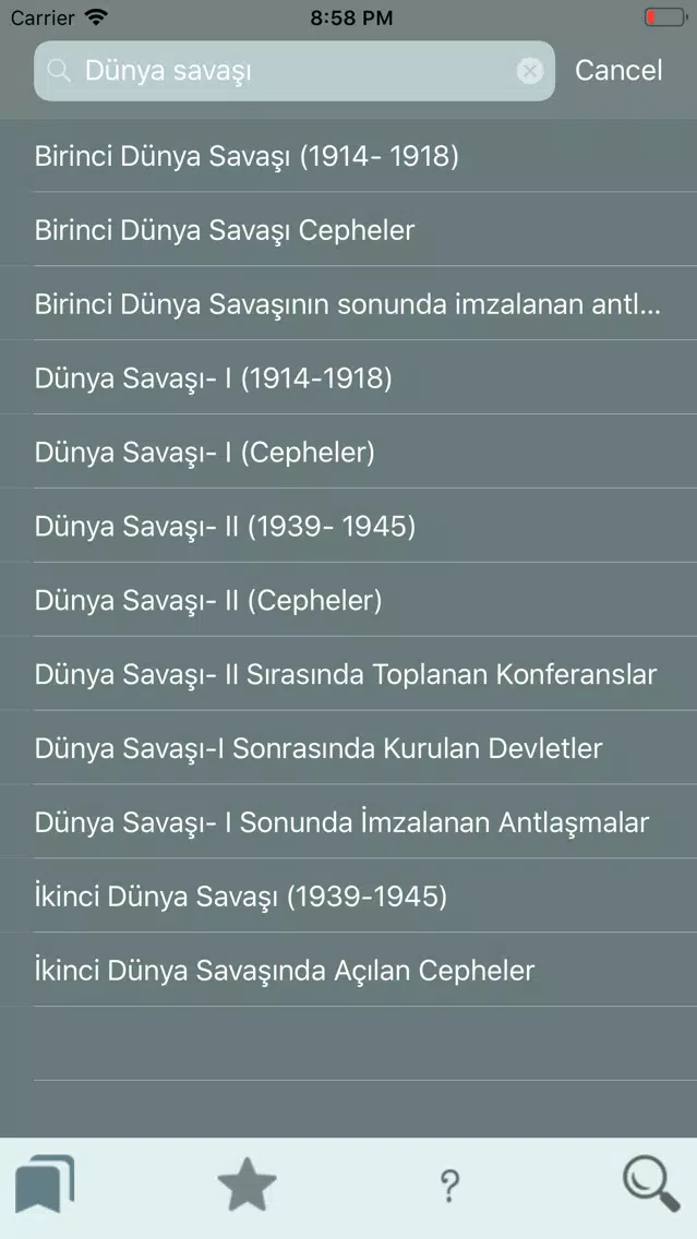 Tarih Zümresi應用截圖
