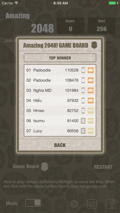 Amazing 2048應用截圖